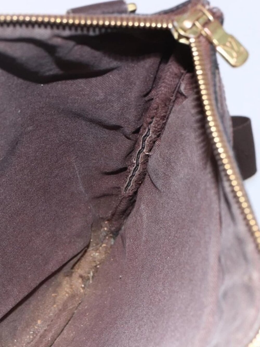 LOUIS VUITTON Damier Ebene Pochette Bosphore Shoulder Bag - Picture 12 of 16